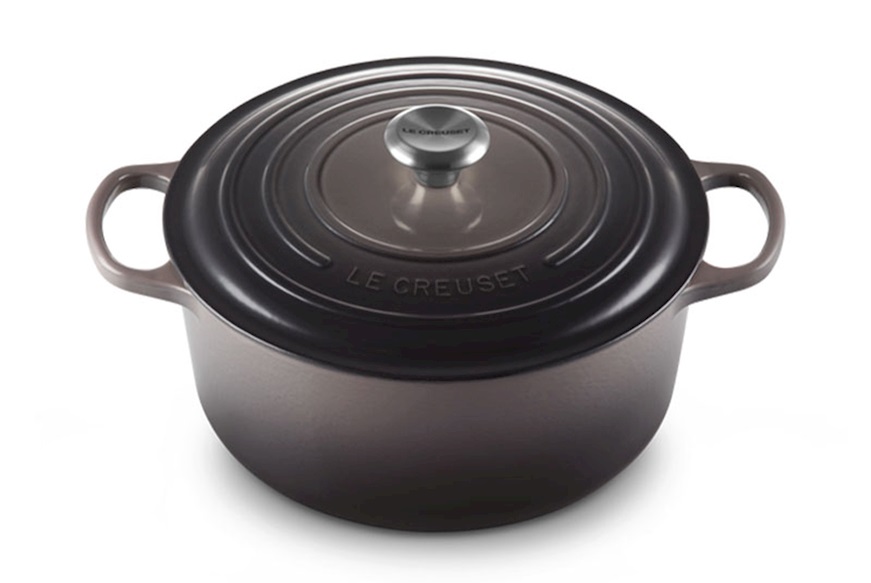 Cocotte rotonda Evolution ghisa flint Le Creuset