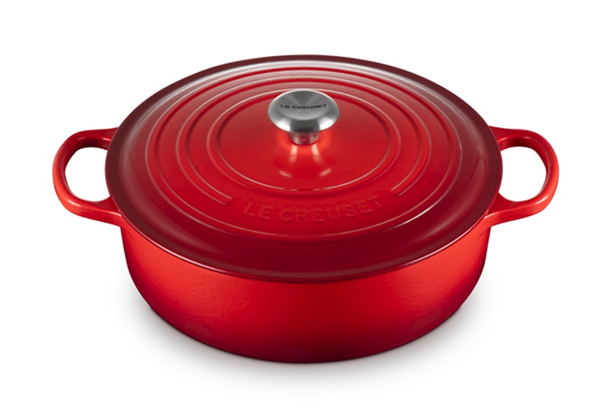 Tegame risotto Evolution ghisa ciliegia Le Creuset