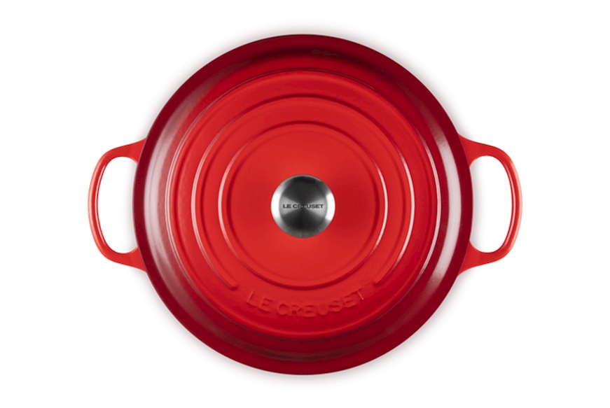 Tegame risotto Evolution ghisa ciliegia Le Creuset