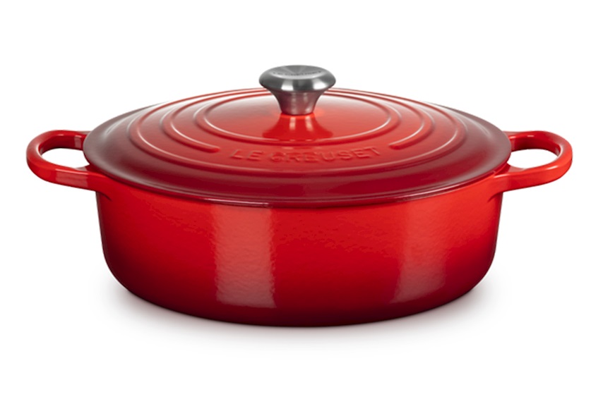 Tegame risotto Evolution ghisa ciliegia Le Creuset