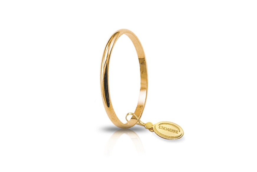 Fede Francesina oro 750‰ oro giallo Unoaerre