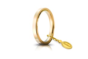 Fede Cerchio di luce oro 750‰ Unoaerre