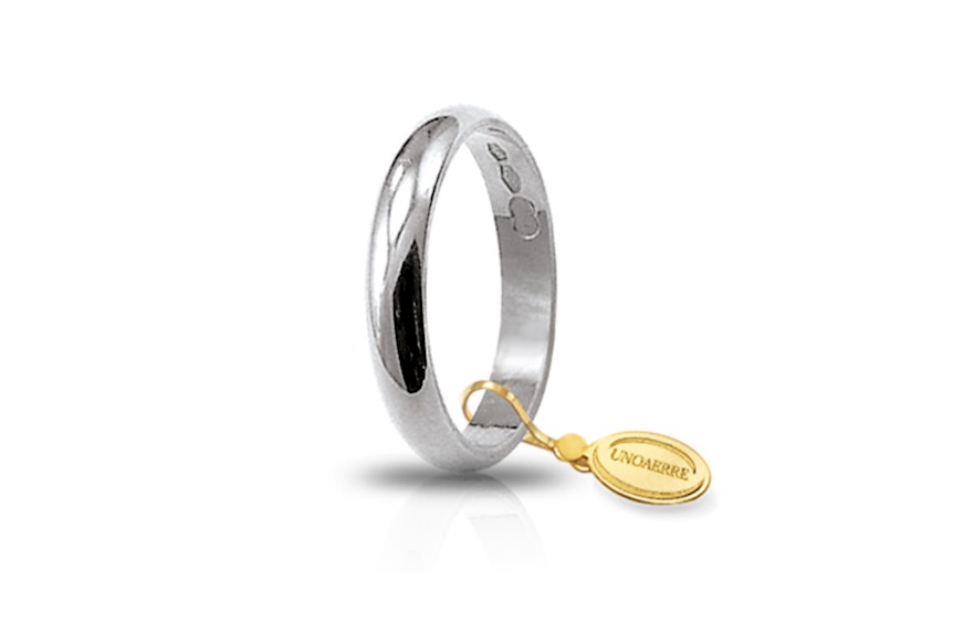 Fede Classica oro 750‰ oro bianco Unoaerre