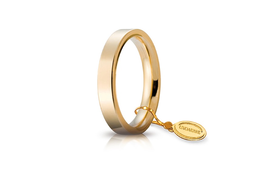 Wedding ring Cerchio di Luce gold 750‰ Unoaerre