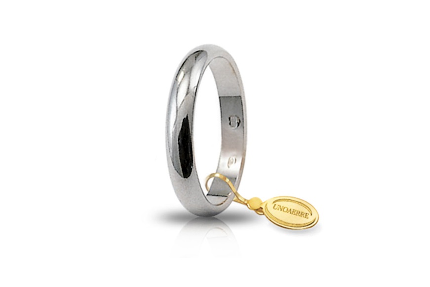 Fede Classica oro 750‰ oro bianco Unoaerre