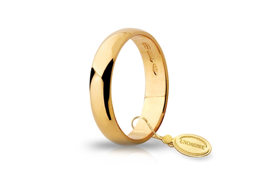 Fede Larga oro 750‰ oro giallo Unoaerre