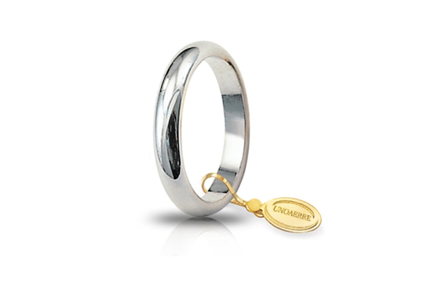 Fede Classica oro 750‰ oro bianco Unoaerre