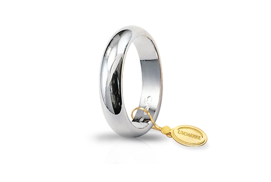 Fede Classica oro 750‰ oro bianco Unoaerre