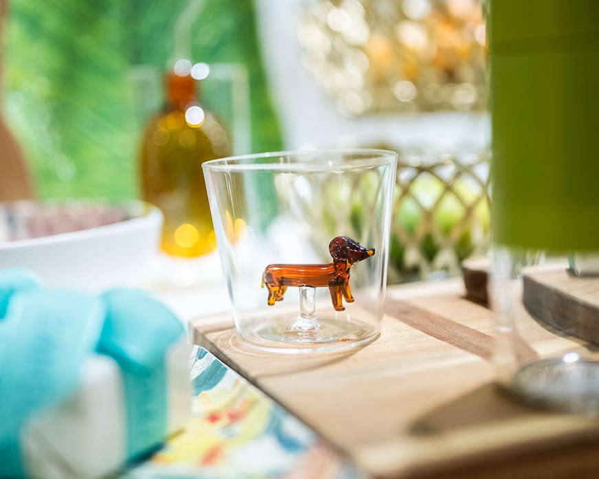 Tumbler glass Dogs Bassotto Ichendorf