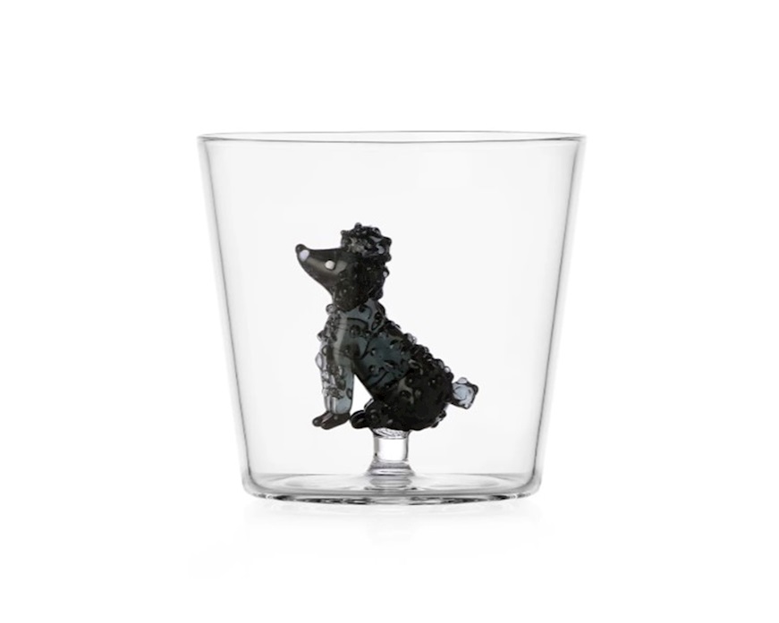 Tumbler glass Dogs Poodle Ichendorf