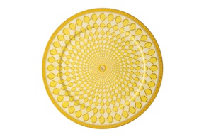 Service plate Signum Jonquil porcelain Swarovski x Rosenthal