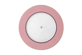 Dinner plate Signum Rose porcelain Swarovski x Rosenthal
