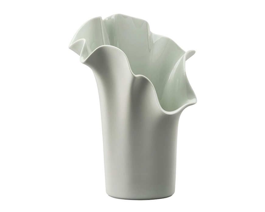 Vaso Asym porcellana sea salt Rosenthal