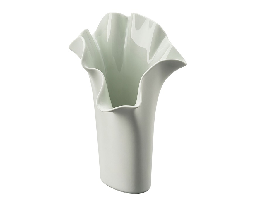 Vaso Asym porcellana sea salt Rosenthal