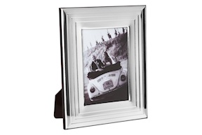 Cornice Righe argento bilaminato Selezione Zanolli