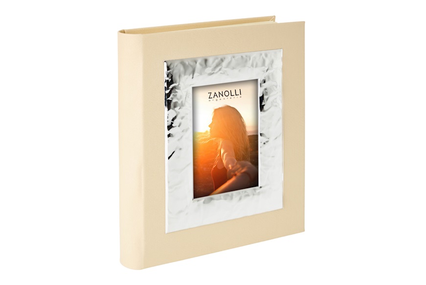 Album bilaminated Silver with picture frame Selezione Zanolli
