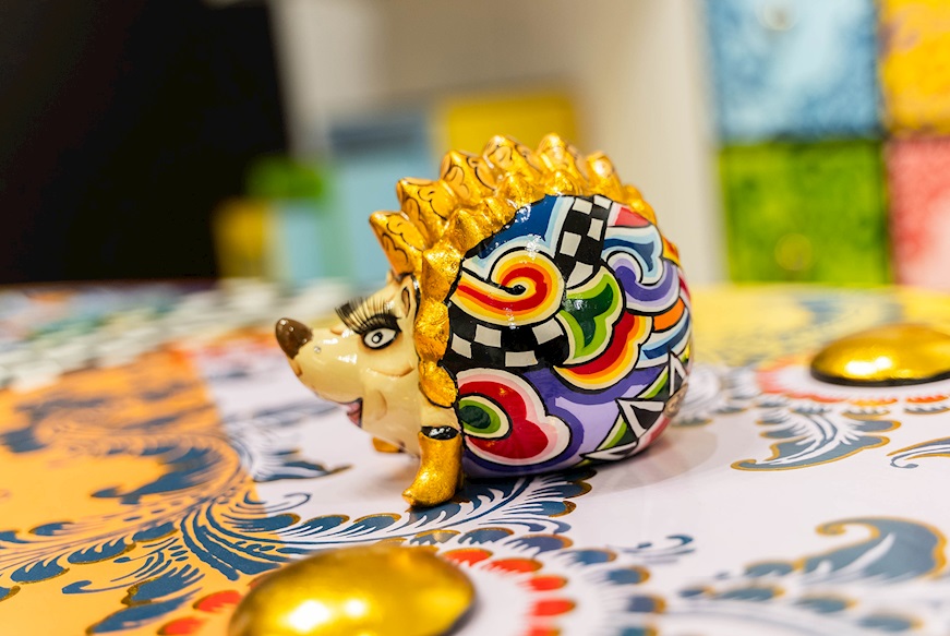 Hedgehog Hector hand painted Tom's Drag