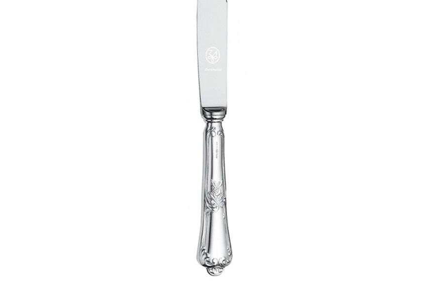Fruit knife silver in Floral style Selezione Zanolli