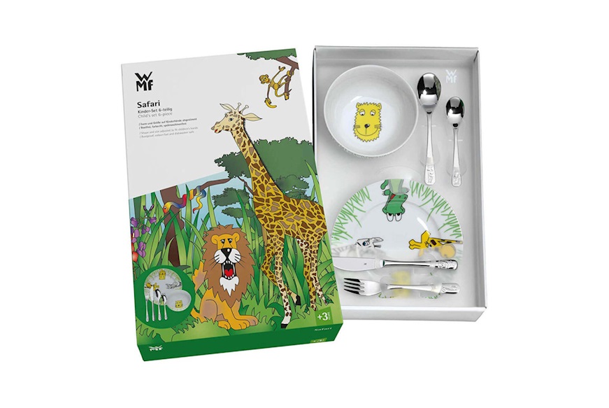 Baby set Safari porcelain 6 pieces WMF