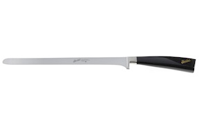 Coltello prosciutto Elegance acciaio con manico nero Berkel