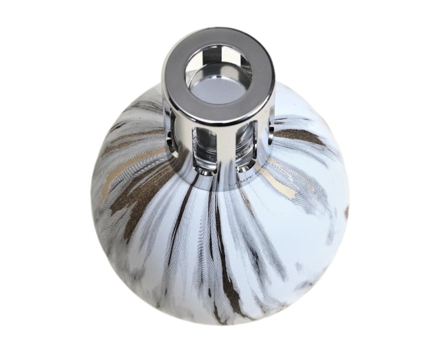 Lampada catalitica Marbrure Blanche Maison Berger Paris