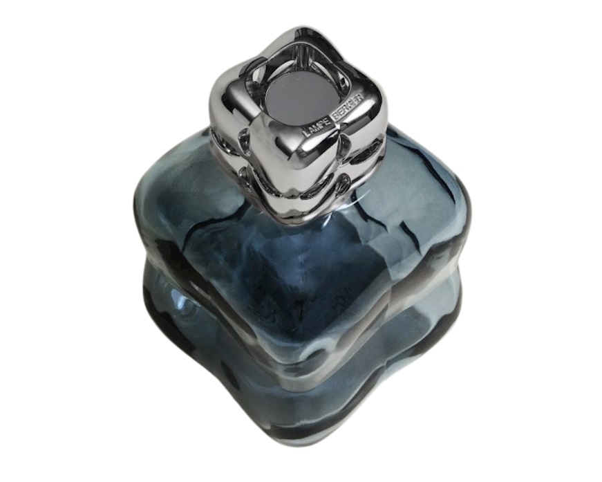 Gift pack lamp Cosy Bleue with 250 ml perfume Musc Cocoon Maison Berger Paris