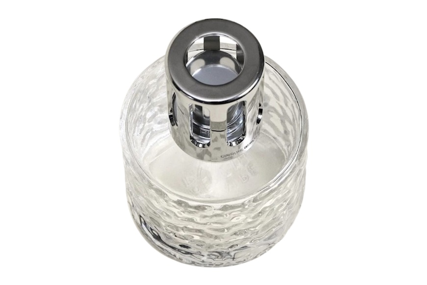 Cofanetto Lampada Catalitica Mirage Transparente con profumo 250 ml The Blanc Purete Maison Berger Paris