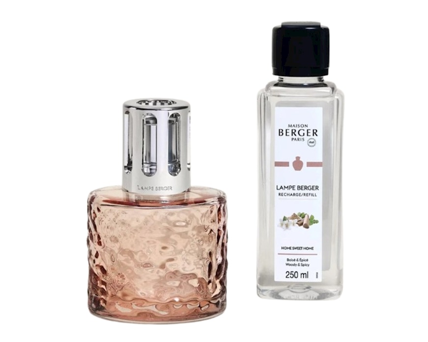 Cofanetto lampada catalitica Mirage Rose Pale con profumo 250 ml Home Sweet Home Maison Berger Paris