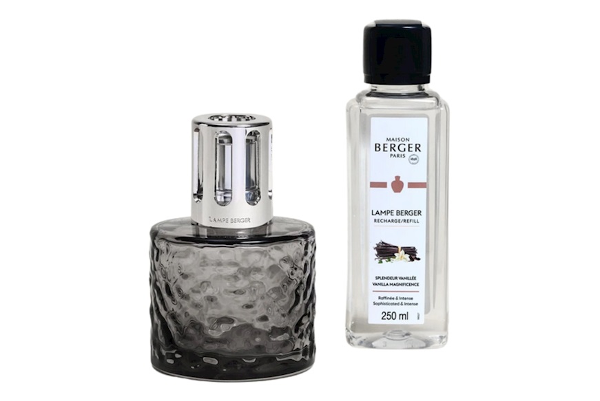 Cofanetto Lampada Catalitica Mirage Noire con profumo 250 ml Splendeur Vanille Maison Berger Paris