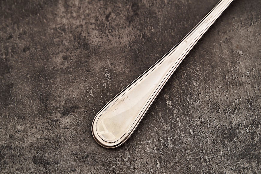 Cucchiaio risotto argento 195 grammi in stile Inglese usato ricondizionato Zanolli Vintage