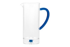 Pitcher Teca blue sea urchin Zafferano