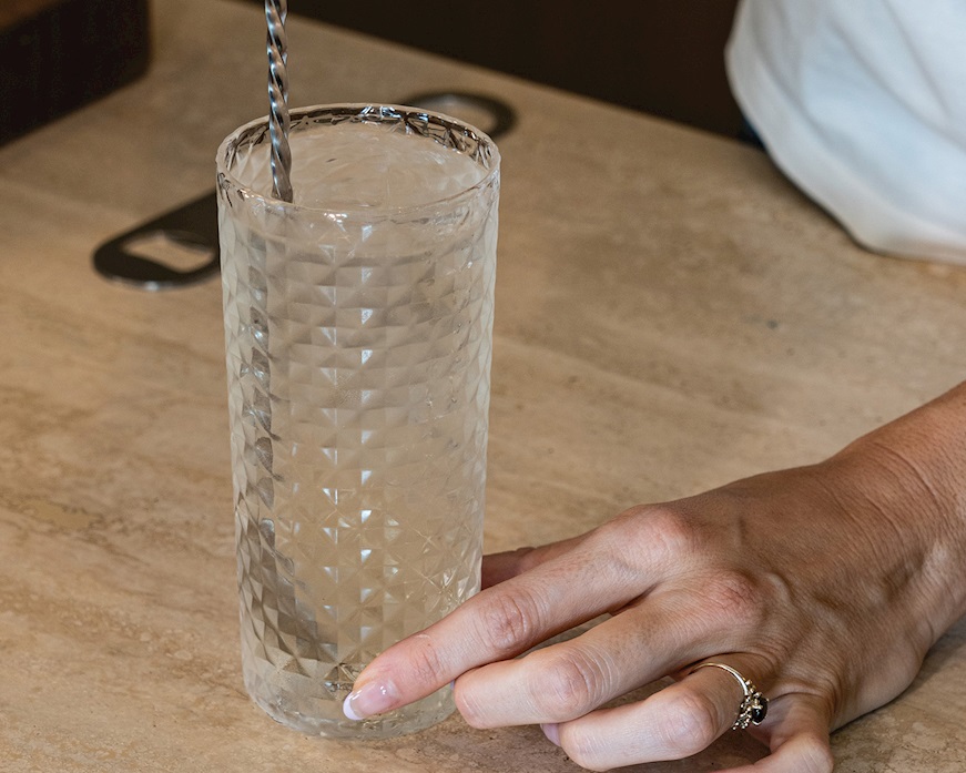 Tumbler glass high ball Veneziano Mixology 4 pieces Zafferano