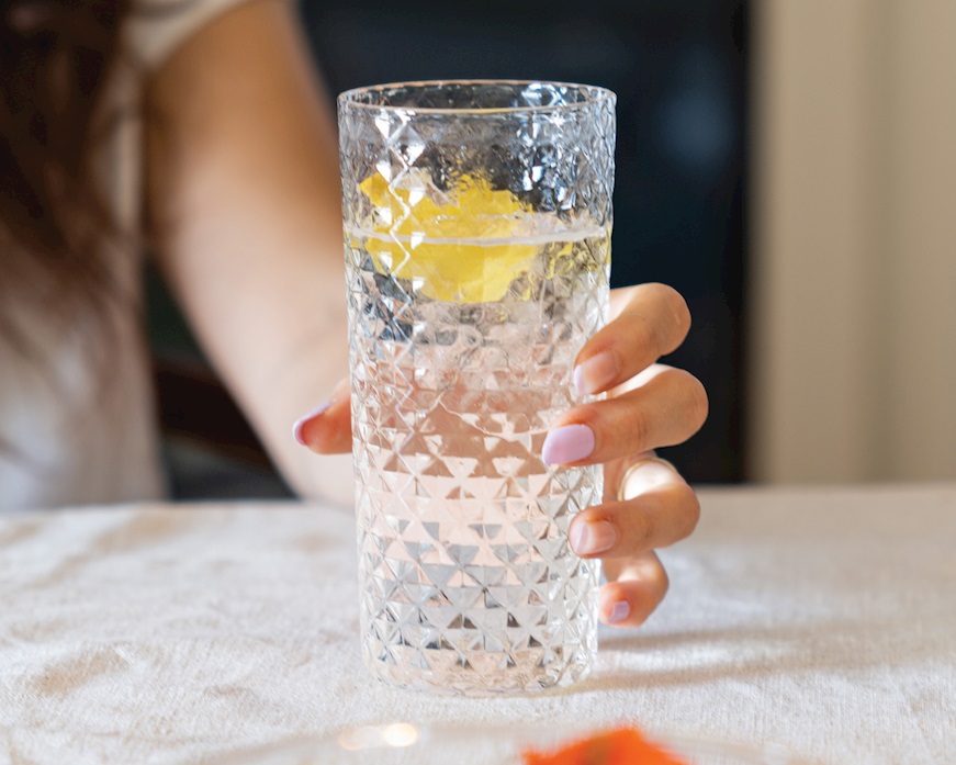 Tumbler glass high ball Veneziano Mixology 4 pieces Zafferano