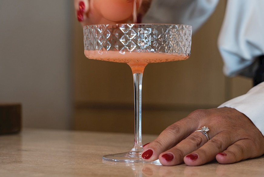 Calice Champagne Veneziano Mixology 4 pezzi Zafferano
