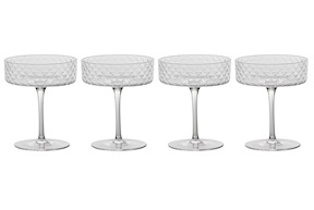 Calice champagne Veneziano Mixology 4 pezzi Zafferano