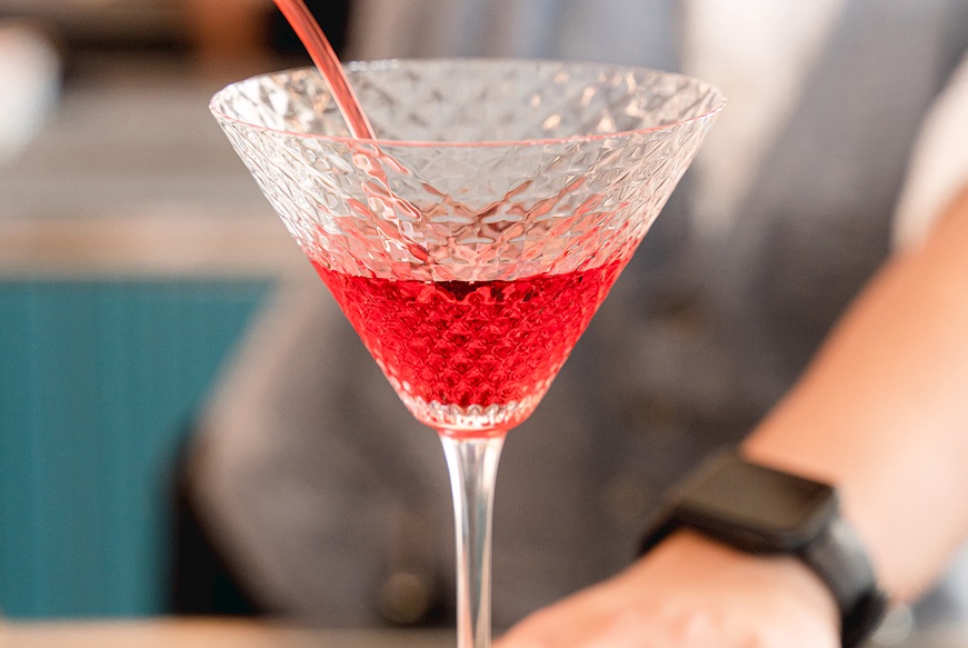 Martini goblet Veneziano Mixology 4 pieces Zafferano