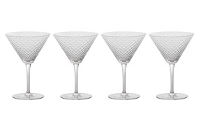 Calice martini Veneziano Mixology 4 pezzi Zafferano