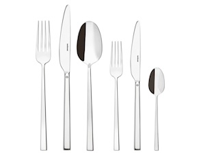 Cutlery set Rock steel 36 pieces Sambonet