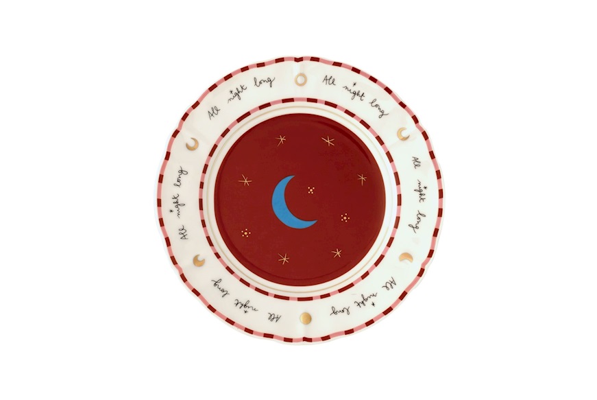Piatto frutta Il Frutto della Passione porcellana Luna Bitossi home