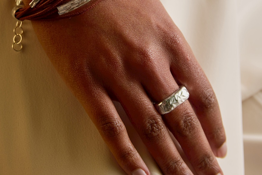 Ring Siwa silver Selezione Zanolli