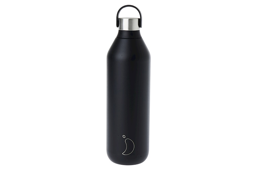 Bottiglia termica acciaio nero abisso Chilly's Bottles