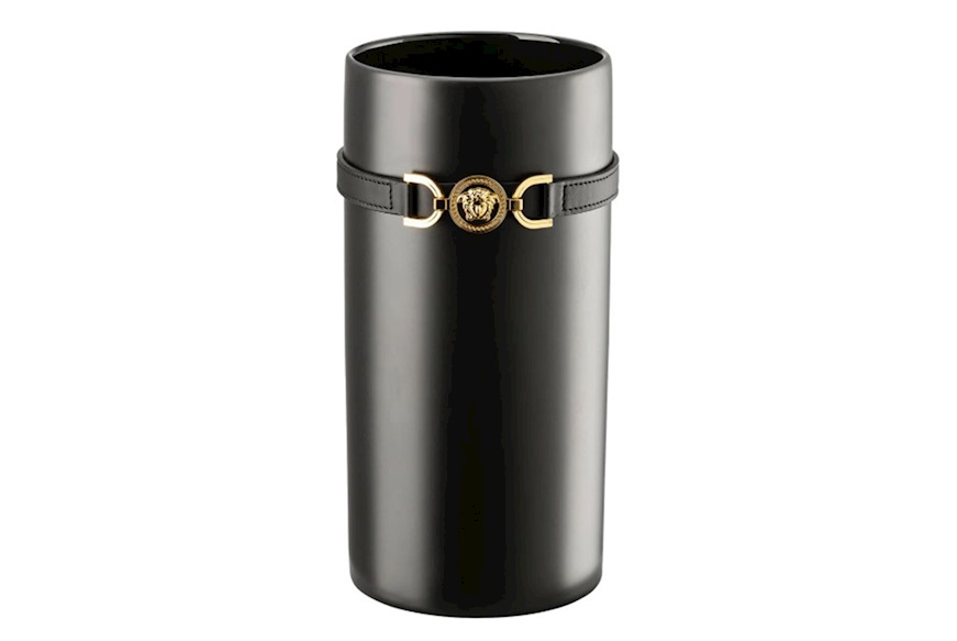 Vaso Medusa 95 porcellana nero Versace
