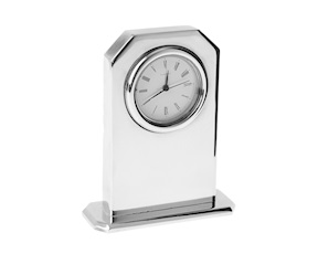 Orologio da tavolo argento lucido Selezione Zanolli