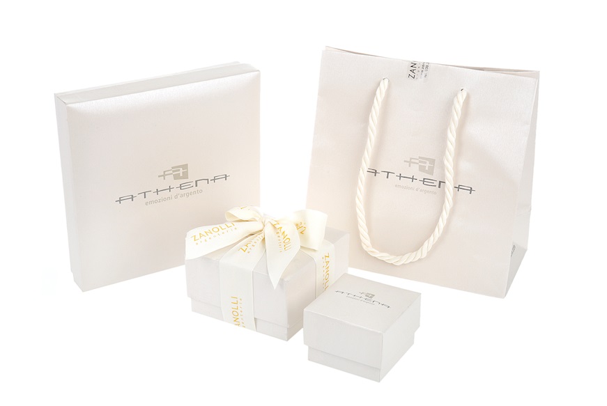 Bracelet Bonbons silver nacre and multicolor stones Selezione Zanolli
