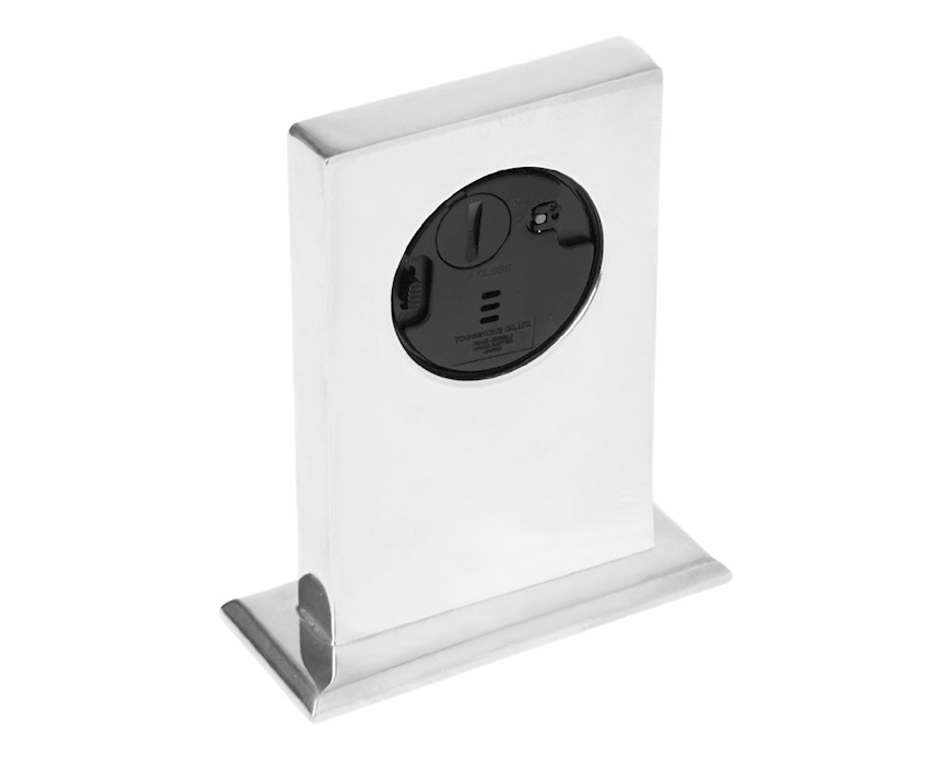 Table Clock silver Selezione Zanolli