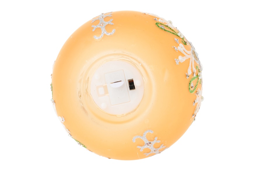 Decorated luminous egg with LED light Selezione Zanolli