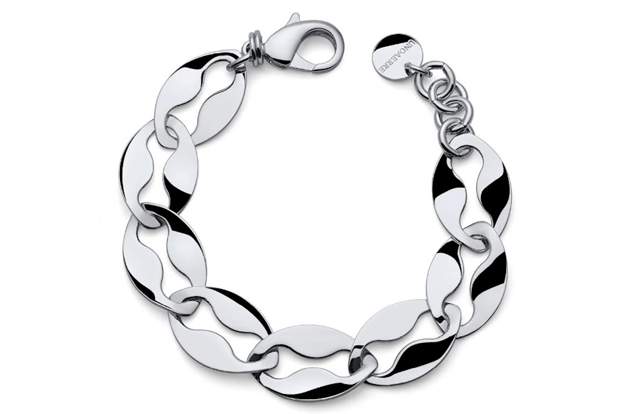 Bracciale Dinamica in bronzo bianco Unoaerre