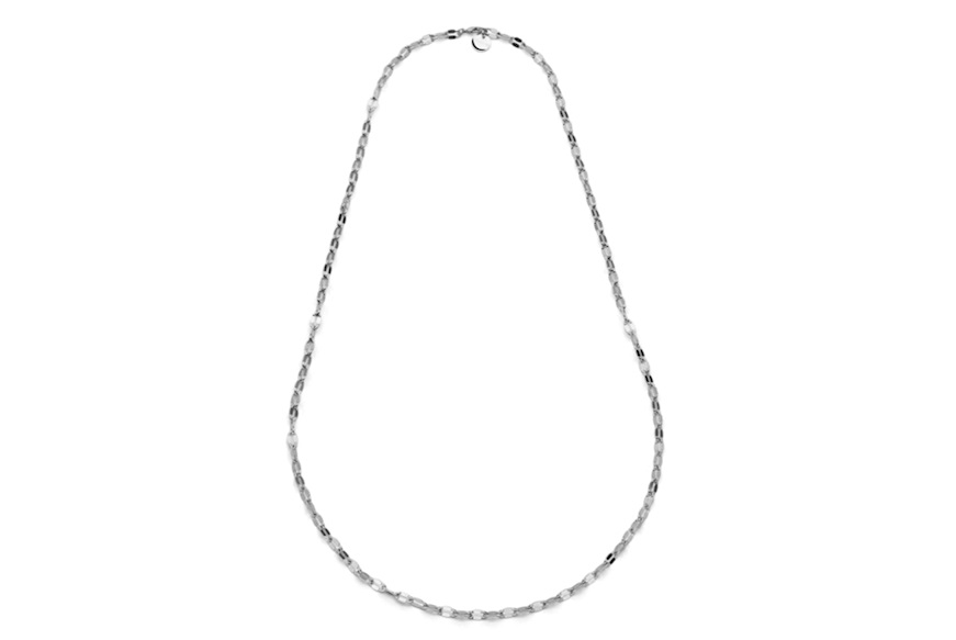 Collana Dinamica in bronzo bianco Unoaerre