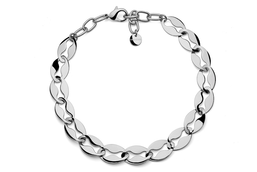 Collana Dinamica in bronzo bianco Unoaerre