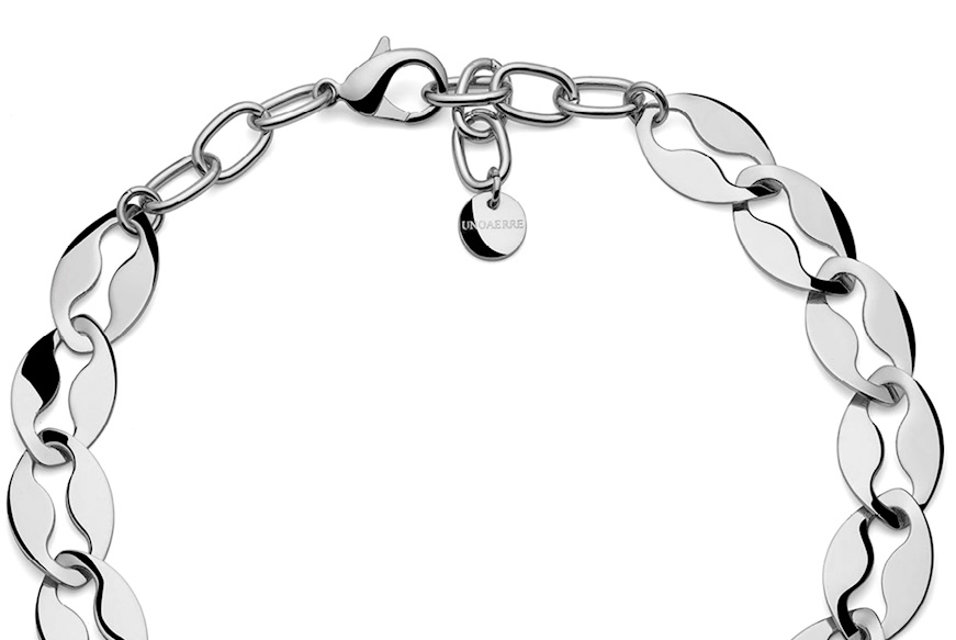 Collana Dinamica in bronzo bianco Unoaerre